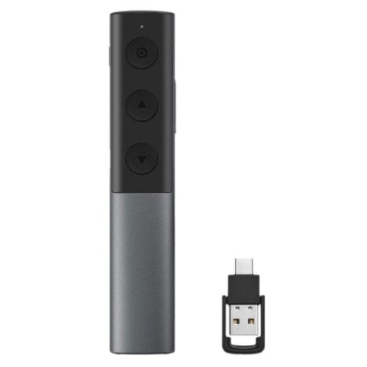 Mando a distancia DLH DY-WP5390 para presentaciones USB-C/USB-A con puntero láser