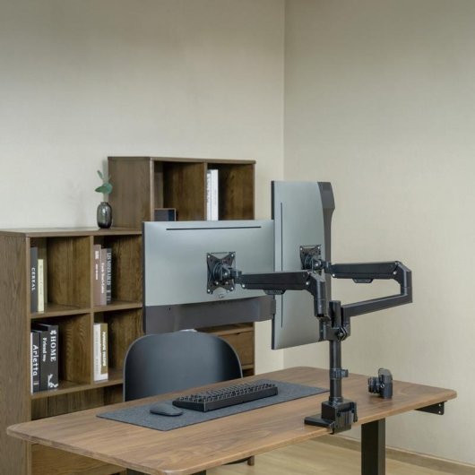 MCL MS3A99ASBA2E3209N Support Moniteur Bureau 17 à 32" VESA 75x75 à 100x100 Max 18Kg