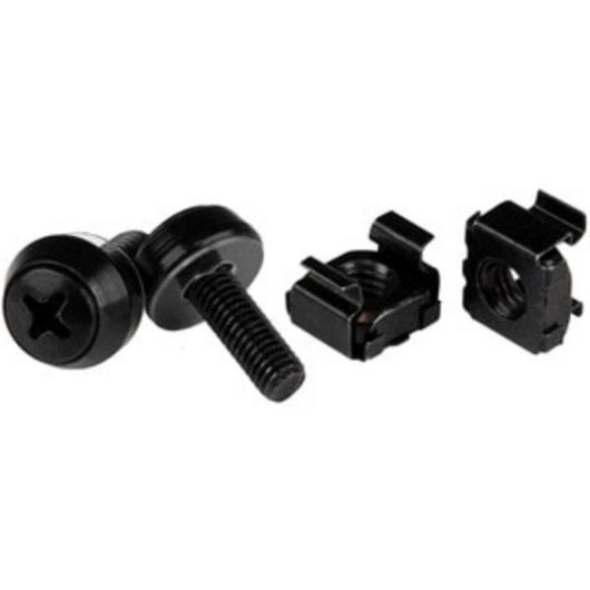 Viti e Dadi per Rack M5 12mm StarTech.com Kit 100 Pezzi Neri