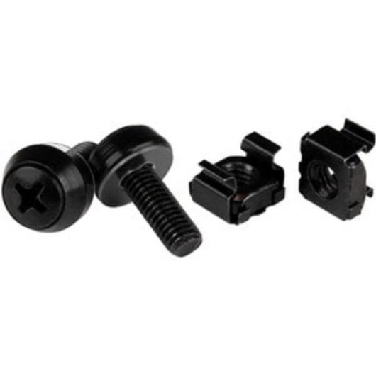 Tornillos y tuercas enjauladas M6 x 12mm StarTech.com Kit de montaje para racks