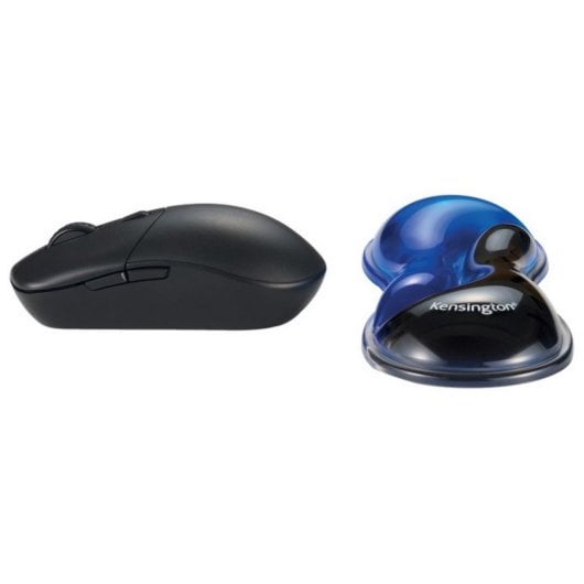 Suporte de pulso fino em gel Kensington Slim Duo para rato/trackball - Azul
