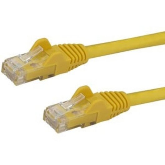 Cable Réseau StarTech Cat6 2m Jaune Gigabit Ethernet RJ45 Snagless