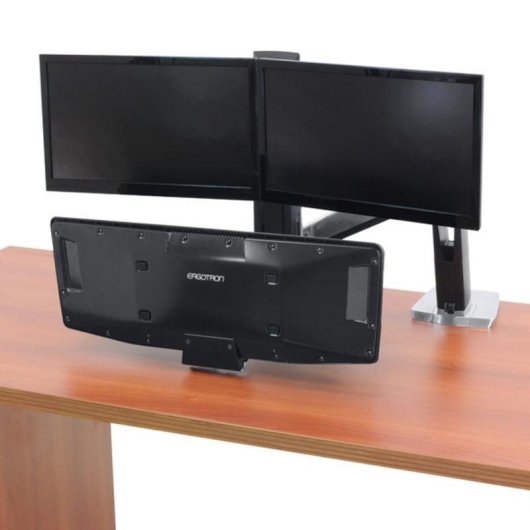 Ergotron WorkFit-A Support Moniteur Bureau 5 à 24" VESA 75x75 à 100x100 Max 11,3Kg