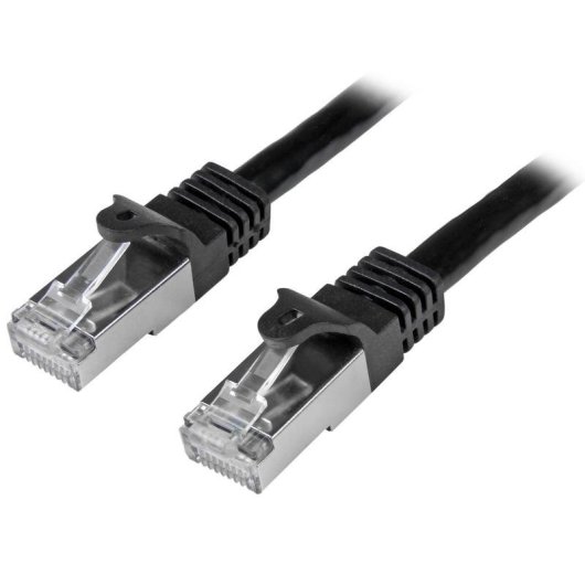 Cable de red Cat6 blindado 5 m StarTech.com N6SPAT5MBK RJ-45 Negro