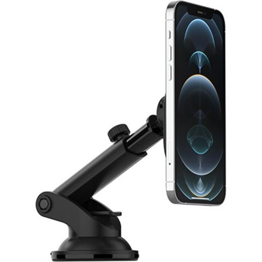 Soporte para salpicadero y parabrisas OtterBox MagSafe para iPhone, negro