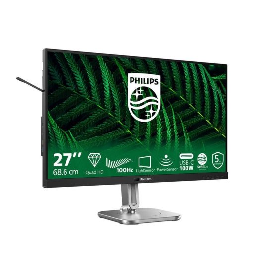 Monitor Philips 5000 Series 27B2G5601/00 27" Quad HD 100Hz IPS Höhenverstellbar