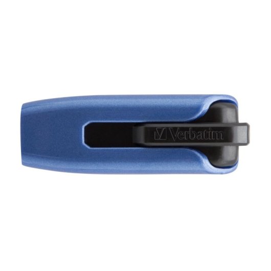 Clé USB Verbatim V3 MAX 128 Go USB 3.2 Gen 1 Glissière Noir Bleu