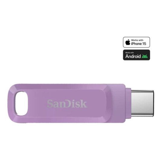 Unidad flash SanDisk Ultra Dual Drive Go 512 GB USB Type-C 3.2 Gen 1 400 MB/s