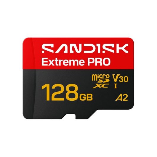 Tarjeta microSD Sandisk Extreme PRO 128 GB UHS-I 250 MB/s lectura