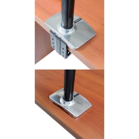 Ergotron WorkFit-LX Support Moniteur Bureau 42" VESA 75x75 à 100x100 Max 11,3Kg