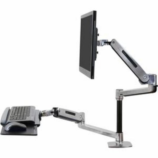 Ergotron WorkFit-LX Support Moniteur Bureau 42" VESA 75x75 à 100x100 Max 11,3Kg