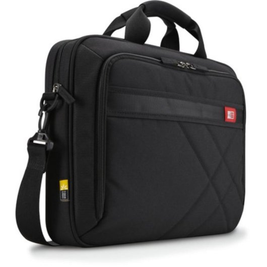 Umhängetasche Case Logic DLC-115 Schwarz 15.6" Gefüttert