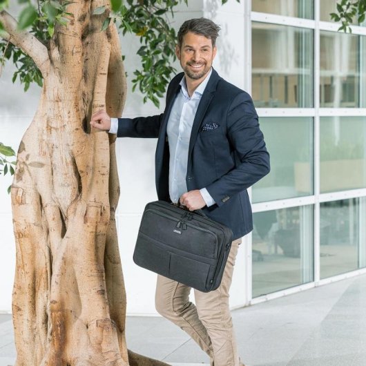 Laptop-Tasche DICOTA Eco Multi SCALE 15-17.3" mit Schulterriemen