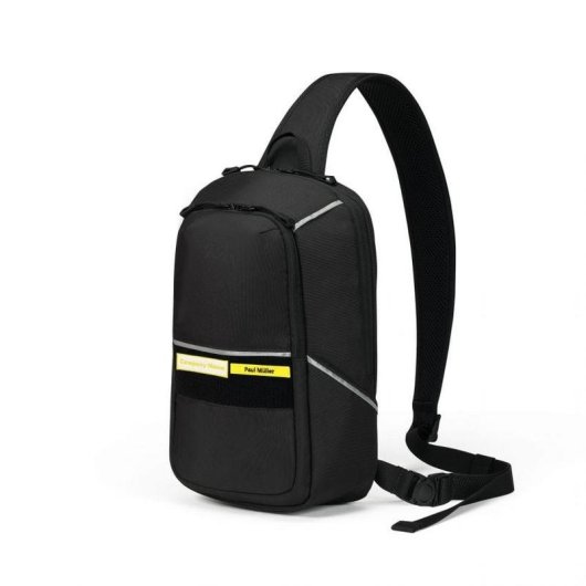 Mochila DICOTA Hi-Vis para tableta de 12.9", resistente al agua y con elementos reflectantes