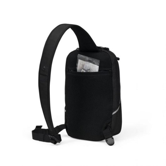 Mochila DICOTA Hi-Vis para tableta de 12.9", resistente al agua y con elementos reflectantes