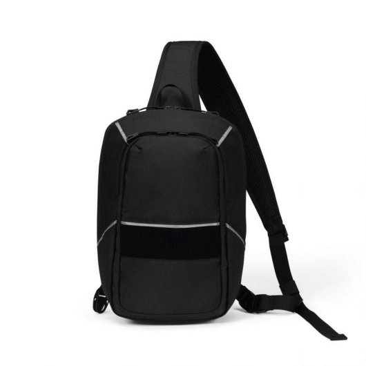 Mochila DICOTA Hi-Vis para tableta de 12.9", resistente al agua y con elementos reflectantes