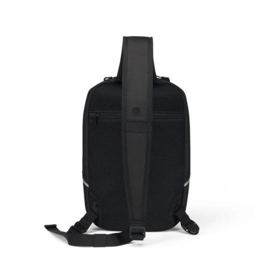 Mochila DICOTA Hi-Vis para tableta de 12.9", resistente al agua y con elementos reflectantes