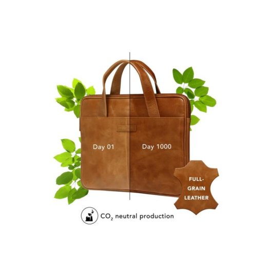Maletín para portátil dbramante1928 Silkeborg 33 cm (13") cuero marrón