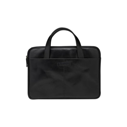 Aktenmappe dbramante1928 Silkeborg 33 cm Leder Schwarz
