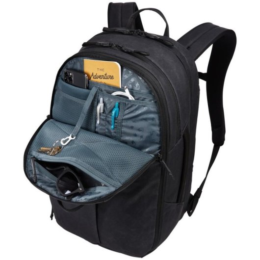 Mochila Thule Aion TATB128 Noire 40,6 cm Compartiment Portable Étanche