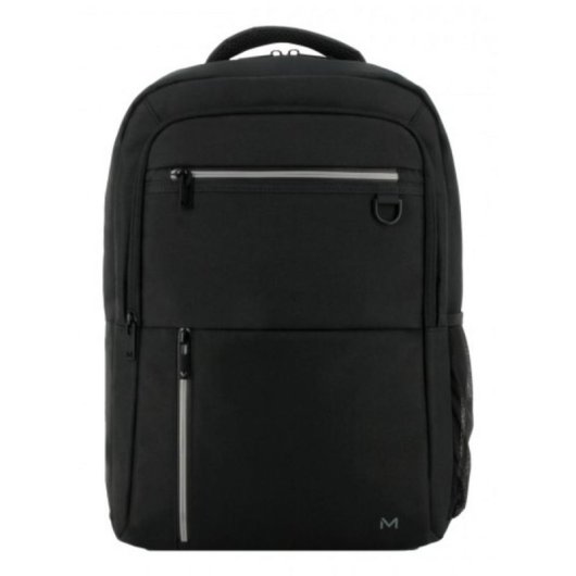 Rucksack Mobilis The One für Laptops von 14" bis 16" Schwarz Recycling-Polyester