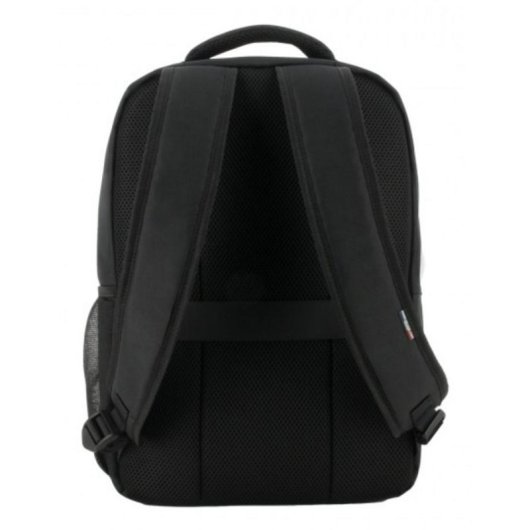 Rucksack Mobilis The One für Laptops von 14" bis 16" Schwarz Recycling-Polyester