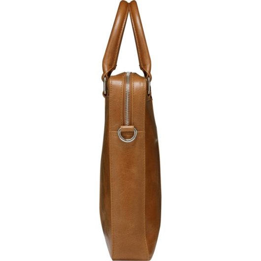 Maleta portátil Dbramante1928 Nordborg 15" couro castanho