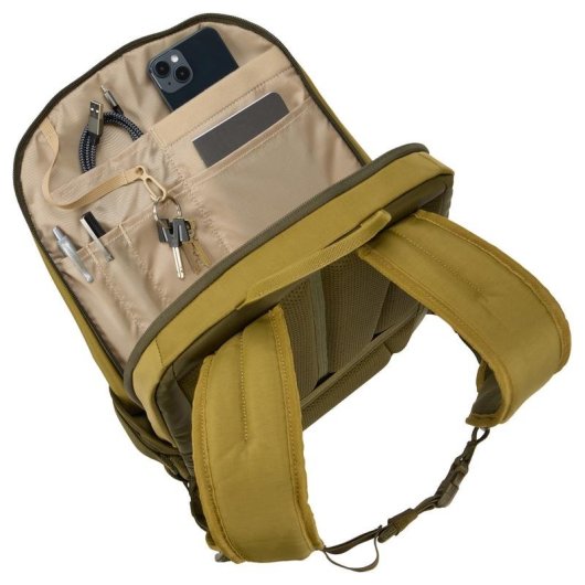Mochila Thule EnRoute 23L Unisex Verde Natural Compartimento Portátil A Prueba de Agua