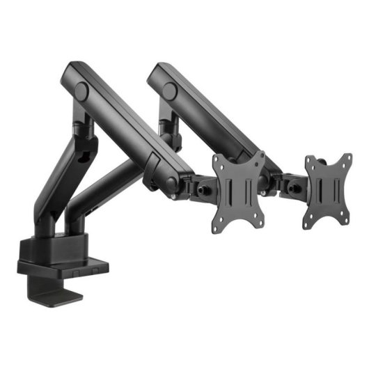 Urban Factory FAM02UF-BK Soporte Monitor 2 Brazos Mesa 32" VESA 75x75 a 100x100 Máx 8Kg