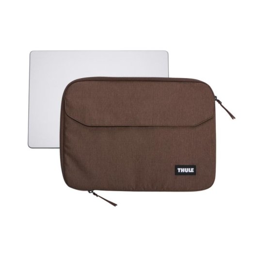 Hülle Sleeve Thule Lithos TLS114 für MacBook Pro 14" Braun