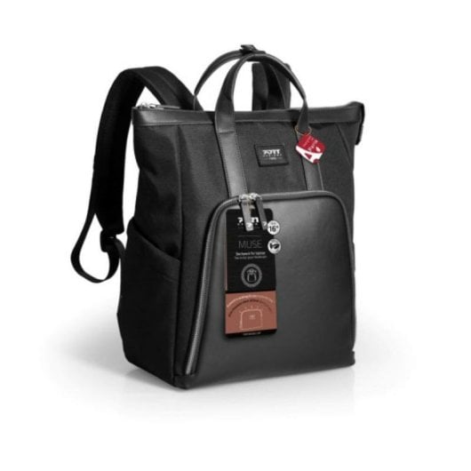 Mochila Port Designs Muse Eco City 17 L Noir Compartiment Portable 16"