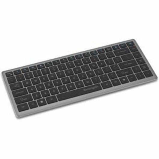 Teclado Kensington KB435 inalámbrico RF Wireless y Bluetooth gris AZERTY francés