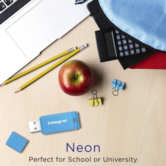 Pen Drive Integral INFD32GBNEONB 32 GB USB 2.0 com tampa