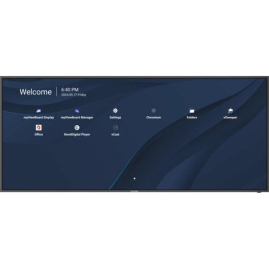 Pizarra Interactiva ViewSonic CDE105UW 105" UltraWide 5K HD Android