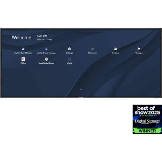 Pizarra Interactiva ViewSonic CDE105UW 105" UltraWide 5K HD Android