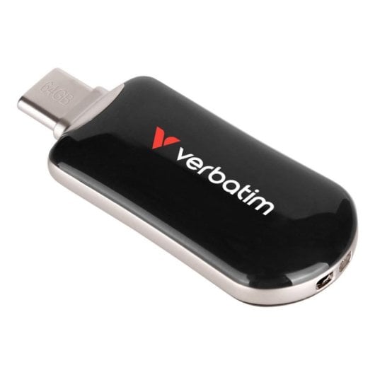 Clé USB Verbatim 30224 64 Go USB Type-C 3.2 Gen 1 noire