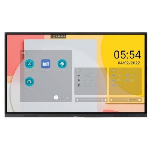 Pizarra Interactiva Sharp PN-L862B 86" 4K Ultra HD Android Multi-touch
