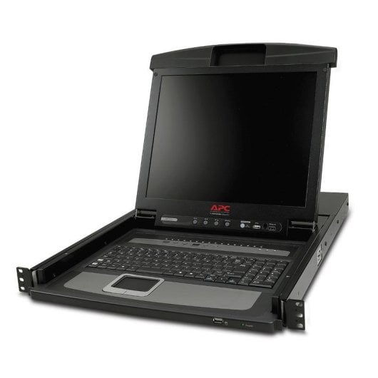 Consola de rack APC AP5816 17" LCD USB con conmutador KVM integrado