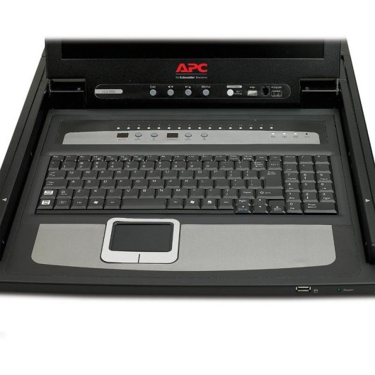 Consola de rack APC AP5816 17" LCD USB con conmutador KVM integrado