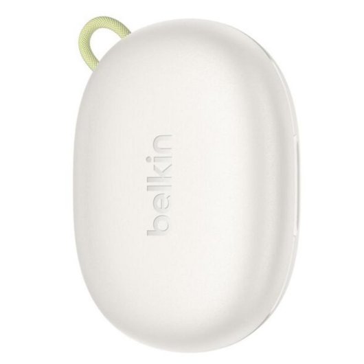 Auriculares Belkin SoundForm ActiveFit inalámbricos y con cable Bluetooth, cancelación activa de ruido, IP54, blancos