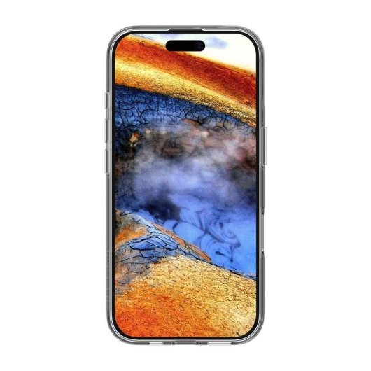 Funda para móvel dbramante1928 Nuuk Cover plástico transparente para iPhone 16 ProMax