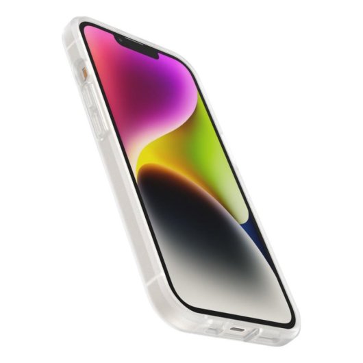Custodia per cellulare OtterBox React Cover rigida trasparente antimicrobica per iPhone 14