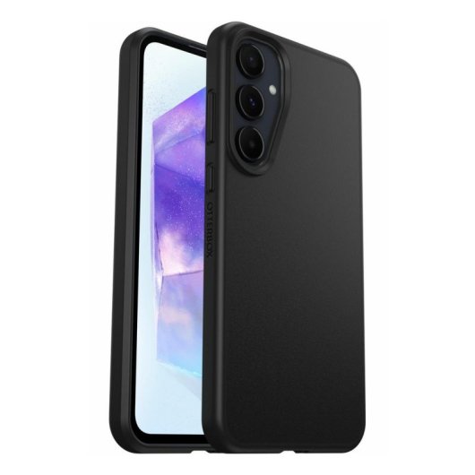 Funda para móvil OtterBox React Cover Policarbonato Negra para Galaxy A55 5G
