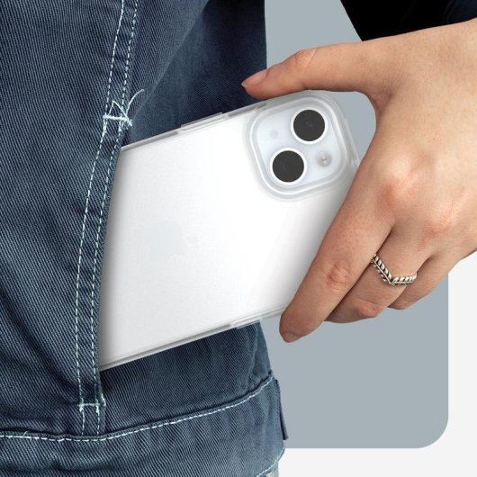 Funda para móvil OtterBox React Series Cover Policarbonato Trasparente per iPhone 15 Plus