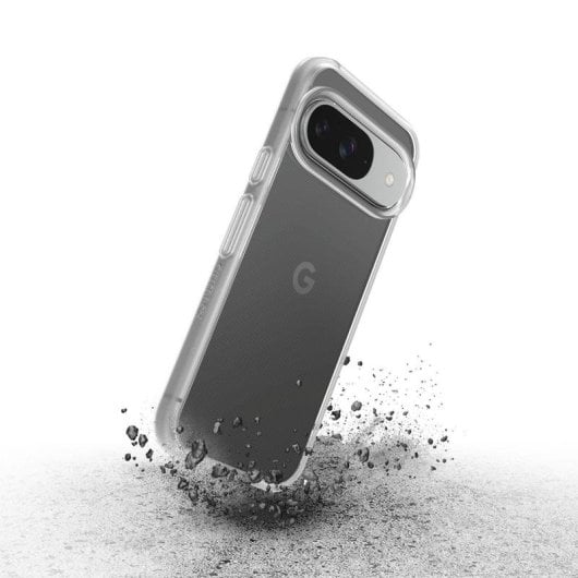 Funda pour mobile OtterBox React Cover Polycarbonate Transparent pour Pixel 9 et Pixel 9 Pro