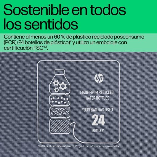 Bolsa para portátil HP Everyday de 16" Bandolera Gris Odisea
