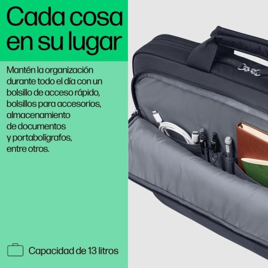 Bolsa para portátil HP Everyday de 16" Bandolera Gris Odisea