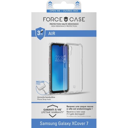 Funda pour mobile Big Ben FCAIRXCOVER7T TPU transparente résistante pour Galaxy XCover 7