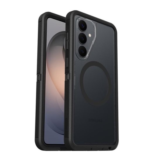 Funda para móvil OtterBox Defender Pro XT Cover Doble Capa Negra Transparente para Galaxy S26+