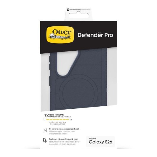 Funda para móvil OtterBox Defender Pro Magnets Silicona Azul para Galaxy S26
